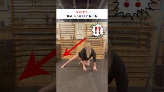 How To Do BACK SWEEP KICK in a FIGHT 💥 #Shorts #MartialArts #MMA