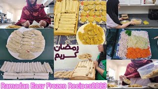 New Recipes For Ramadan2023 Patato Samosa bite|Chinese Roll Easy Chicken Kabab Easy Freezer Food🇺🇸