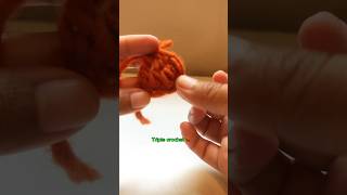 Part 8 : Learn Triple crochet in 30 seconds #crochet #triplecrochet #crochettutorial