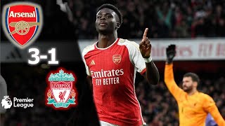 LIVERPOOL perdió el invicto ante el ARSENAL l Noche de regalos en la Liga Premier 🛑🎁