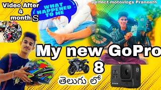 my new GoPro 8|| what happened to my leg||video after 4 months||