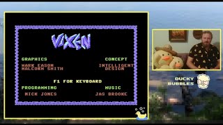 Ducky Plays: Vixen (Commodore 64)