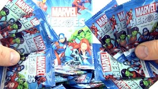 30 Marvel Heroes Discs Woolworths -  Super Heroes Collectors Blind Bags -  Spiderman Captain America