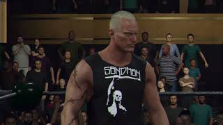 WWE2K24 THE SANDMAN VS TERRY FUNK ECW WORLD HEAVYWEIGHT CHAMPIONSHIP