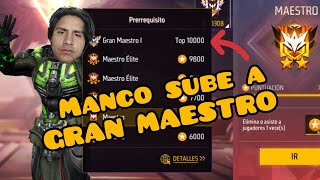 Subiendo con SUBS mancos :V Maestro élite en Free Fire  - BARDAG