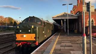 Explosive THRASH! 2x37s Drag Midland Pullman HST Powercar Through Hereford!