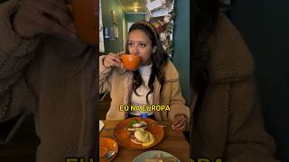 Café da manhã Europa x Brasil #shortssprintbrasil #viagem #irlanda #cafedamanha