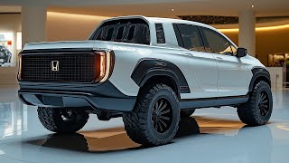 Представлена фантастическая новинка Honda Ridgeline 2025 года! Компактный кроссовер, который нанос