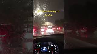 It’s been raining in Jeddah #shortvideo #shorts #trending #saudiarabia