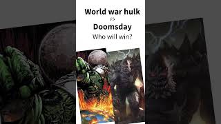 World war hulk vs Doomsday , who will win? #marvel #dc #hulk #doomsday