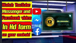 How to watch YouTube, Facebook and messenger videos in Hd form/Hd form mi videos watch Karin#hdvideo