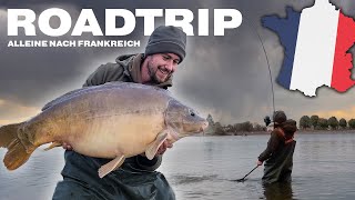 Allein auf Achse: Drei Tage mit Simon Steinkraus auf Karpfen in Frankreich 🚗🎣