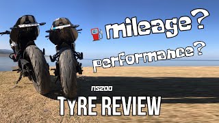 ns200 tyre upsize | 150/60 | performance drop? | mileage drop? | best tyre?