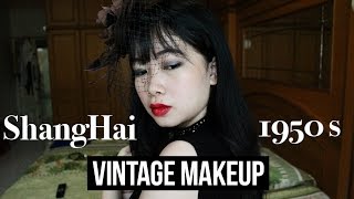 Makeup Indonesia sub : Red Lip Vintage Makeup