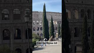 Colosseum view from Oppian Hill