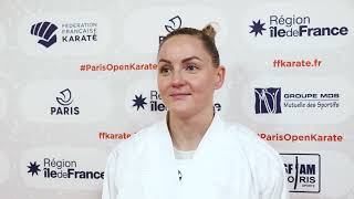 Paris Open Karaté / Alizée Agier - " Toujours montrer qu'on est au top "