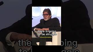 Amitabh Bachchan shares his struggling days experience