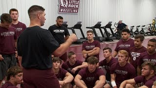 The new UA Little Rock Trojan Wrestling Team