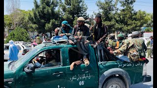 Taliban forces patrol outside Kabul airport, impede access to entrances