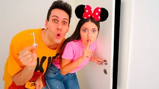 ABRIMOS LA NUEVA PUERTA DE LA CASA MISTERIOSA!