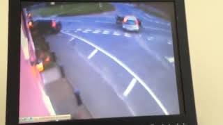 UK Crime - Drunk youths Joyriding & crash outside a Pub in Little Hulton in Salford - May 2021