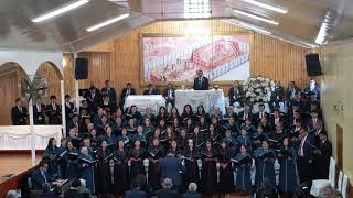 Sin vacilar cargó la cruz. Servicio de Santa cena realizado en Iglesia Evangélica Pentecostal Osorno