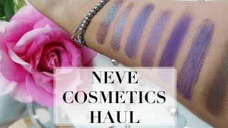 Il mio primo HAUL NEVE COSMETICS! + SWATCHES