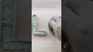 Usos de las letras con hendidura • Actividad sensorial