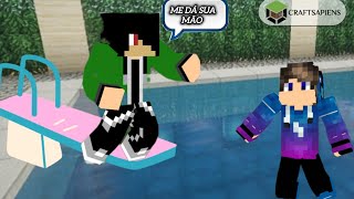 FIQUEI PRESO NA PISCINA DA CIDADE DA CRAFTSAPIENS NO MINECRAFT ! #5