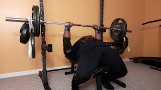 360lb HANGING BAND BENCH 15 YEARS OLD