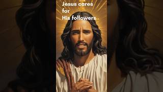 Jesus cares for His followers #shorts #youtubeshorts #trending #trendingshorts #jesus #christ #amen