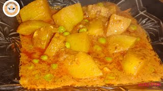 Aloo Mattar Salan recipe by Healthy Food | healthy lifestyle indian | daily food for God health