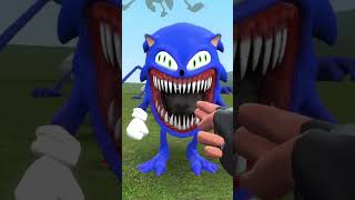 SIZE COMPARISON Super Sonic vs Shin Sonic the Tapes in Garry's Mod!