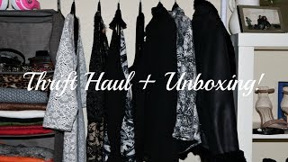 Thrift Haul+Unboxing|E D I T H