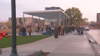 Sioux Falls officials mark completion of third phase of River Greenway project