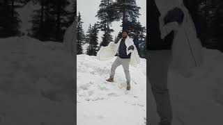 Kalam heavy Snowfall paloga valley #kalam #shorts