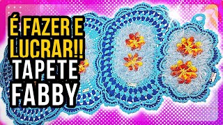 💥💥É FAZER e LuCRar 🤑🤑💰Tapete FABBY #croche