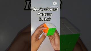 Checkerboard Pattern In 3x3 #shorts #trending #viral #viralshorts