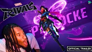 SHES HERE!!! Psylocke Gameplay Reveal Trailer Reaction | Marvel Rivals