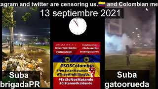 ✊🏿 13 septiembre Protestas Colombia #13S No más D1ctadura n4rcop4ram1litar #SOSColombia