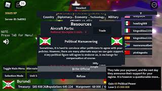 Richening Burundi - Rise of Nations - Roblox - Episode 1 | Burundi