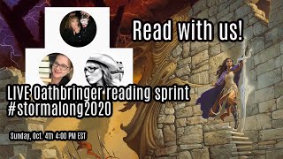 Live Reading Sprint | OATHBRINGER EDITION | #stormalong2020