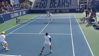 Cal vs Stanford #1 Doubles 2-24-18