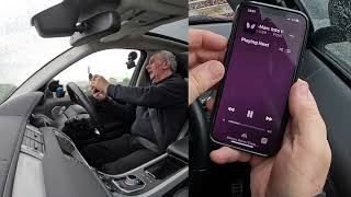 How to play music from  a mobile through the bluetooth system in a 2016 Range Rover Evoque