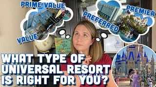 Types of Universal Orlando Resorts - Which Type Is Right For You?