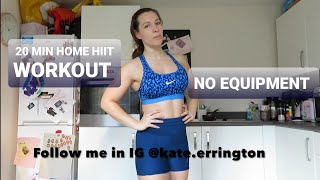 HIIT SESSION AT HOME | KATE ERRINGTON