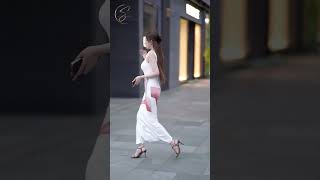 beautiful girl chinese street fashion  #shorts #trending #trendingshorts #shortvideo #beautiful