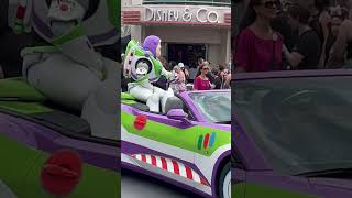 Buzz Lightyear & Jessie - Pixar Toy Story Parade at Hollywood Studios in Walt Disney World #shorts