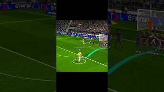 How to win free kick in eFootball 2025 #efootball #pes #shorts #ronaldo #messi