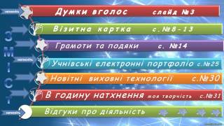 Електронне портфоліо класного керівника Брень В В